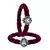 Brass And Acrylic Bangles Color-Dark Purple
