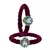 Brass And Acrylic Bangles Color-Dark Purple