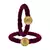 Brass And Acrylic Bangles Color-Dark Purple