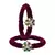 Brass And Acrylic Bangles Color-Dark Purple