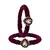 Brass And Acrylic Bangles Color-Dark Purple