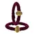 Brass And Acrylic Bangles Color-Dark Purple