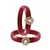 Brass And Acrylic Bangles Color-Red