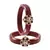 Brass And Acrylic Bangles Color-Maroon