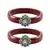 Brass And Acrylic Bangles Color-Maroon