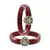 Brass And Acrylic Bangles Color-Maroon