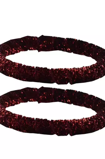 Acrylic Bangles Color-Maroon