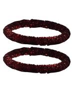 Acrylic Bangles Color-Maroon