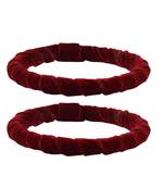Acrylic Bangles Color-Maroon