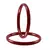 Acrylic Bangles Color-Red