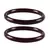 Acrylic Bangles Color-Maroon
