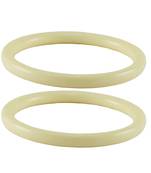 Acrylic bangles color-White