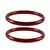 Acrylic Bangles Color-Red