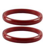 Acrylic Bangles Color-Red