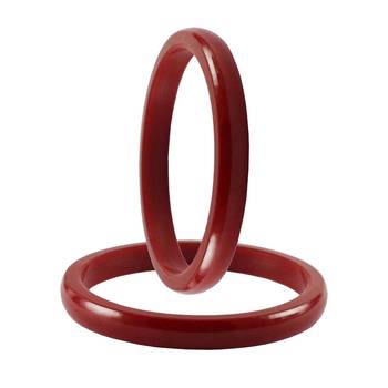 Acrylic Bangles Color-Red 2