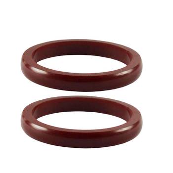 Acrylic Bangles Color-Maroon 1