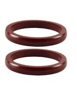 Acrylic Bangles Color-Maroon