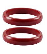 Acrylic Bangles Color-Red