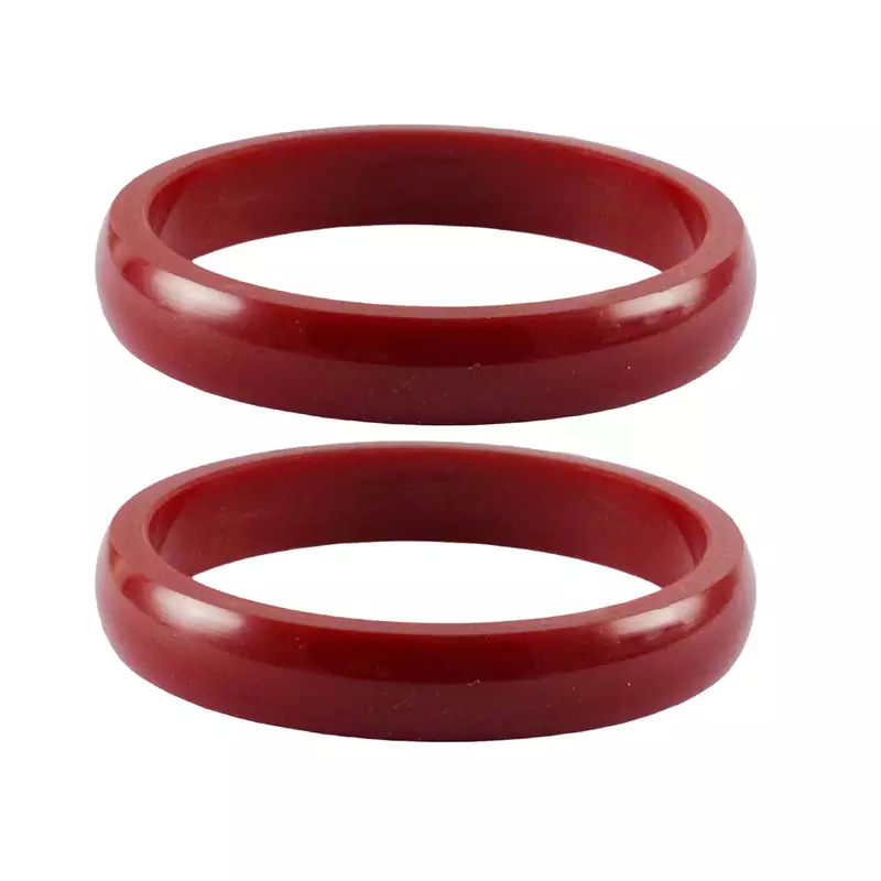 Acrylic Bangles Color-Red