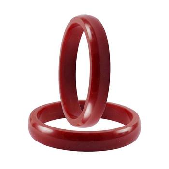 Acrylic Bangles Color-Red 2
