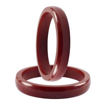 Acrylic Bangles Color-Maroon 2