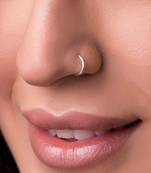 COMBO of 2 Circular Silver Designer Nose Ring