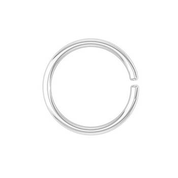 COMBO of 2 Circular Silver Designer Nose Ring 3