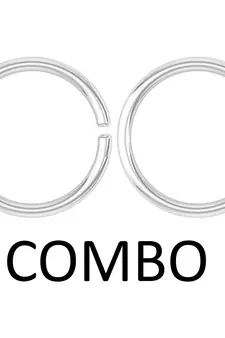 COMBO of 2 Circular Silver Designer Nose Ring