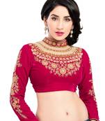 The Maharani Blouse. Studded & Embroidered