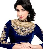 The Maharani Blouse. Studded & Embroidered