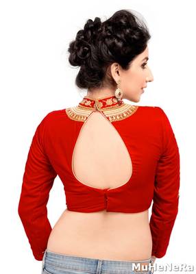 The Maharani Blouse. Studded & Embroidered 2