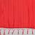 Red plain satin saree with blouse