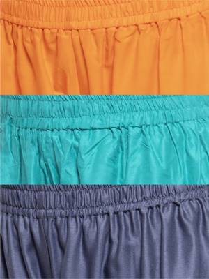 Multicolor plain rayon palazzo-pants 5