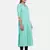 SEA GREEN PRINTED DRESS