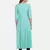 SEA GREEN PRINTED DRESS