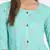 SEA GREEN PRINTED DRESS