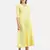 YELLOW PRINTED DRESS