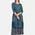 BLUE PRINTED KURTA