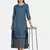 BLUE PRINTED KURTA