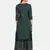 BOTTLE GREEN PRINTED KURTA