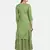 GREEN PRINTED KURTA