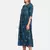 ROYAL BLUE PRINTED KURTA