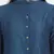 BLUE SOLID KURTA