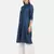 BLUE SOLID KURTA