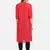 RED SOLID KURTA