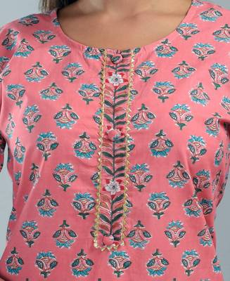 Attractive Straight Kurti With Pant 5