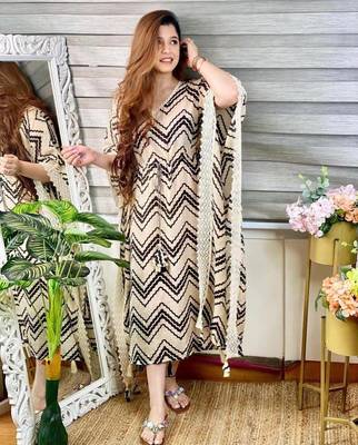 Attractive Rayon Kaftan 1