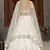 White sequins embroidered net semi-stitched lehenga for wedding