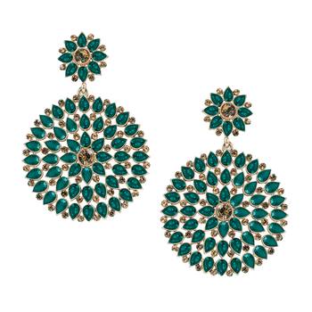Green diamond maang-tikka 5