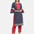 INDIGO PRINTED KURTA WITH PANT